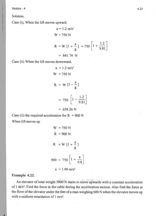Module 4 Engineering Science N2 Module 4 engineering mechanics | PDF