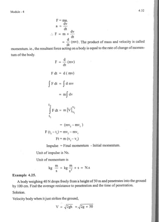 Module 4 Engineering Science N2 Module 4 engineering mechanics | PDF