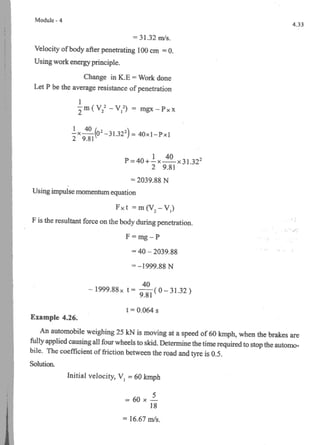 Module 4 Engineering Science N2 Module 4 engineering mechanics | PDF