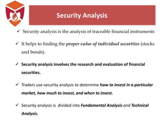 Fundamental and Technical Analysis | PPTX