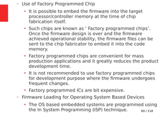 Embedded Firmware Design and Development, and EDLC | PDF