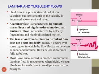 Module 4 - flow through a pipe - Fluid Dynamics | PPTX
