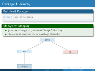 Module4.pdf for java ppt with easy full detailed explanation | PDF