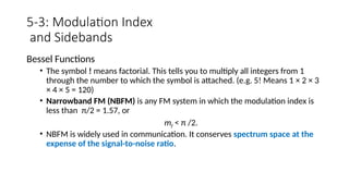Nbfm Modulation AM demodulation and FM modulation for ACS | PPTX