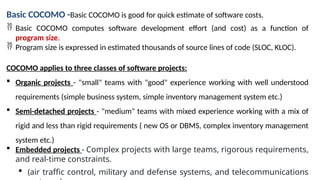 Comprehensive Software Project Estimation Techniques and COCOMO Models ...