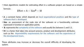 Comprehensive Software Project Estimation Techniques and COCOMO Models ...