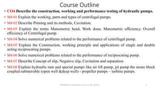 pumps and types of pumps fluid hydraulics | PDF