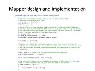 Mapper design and implementation
 