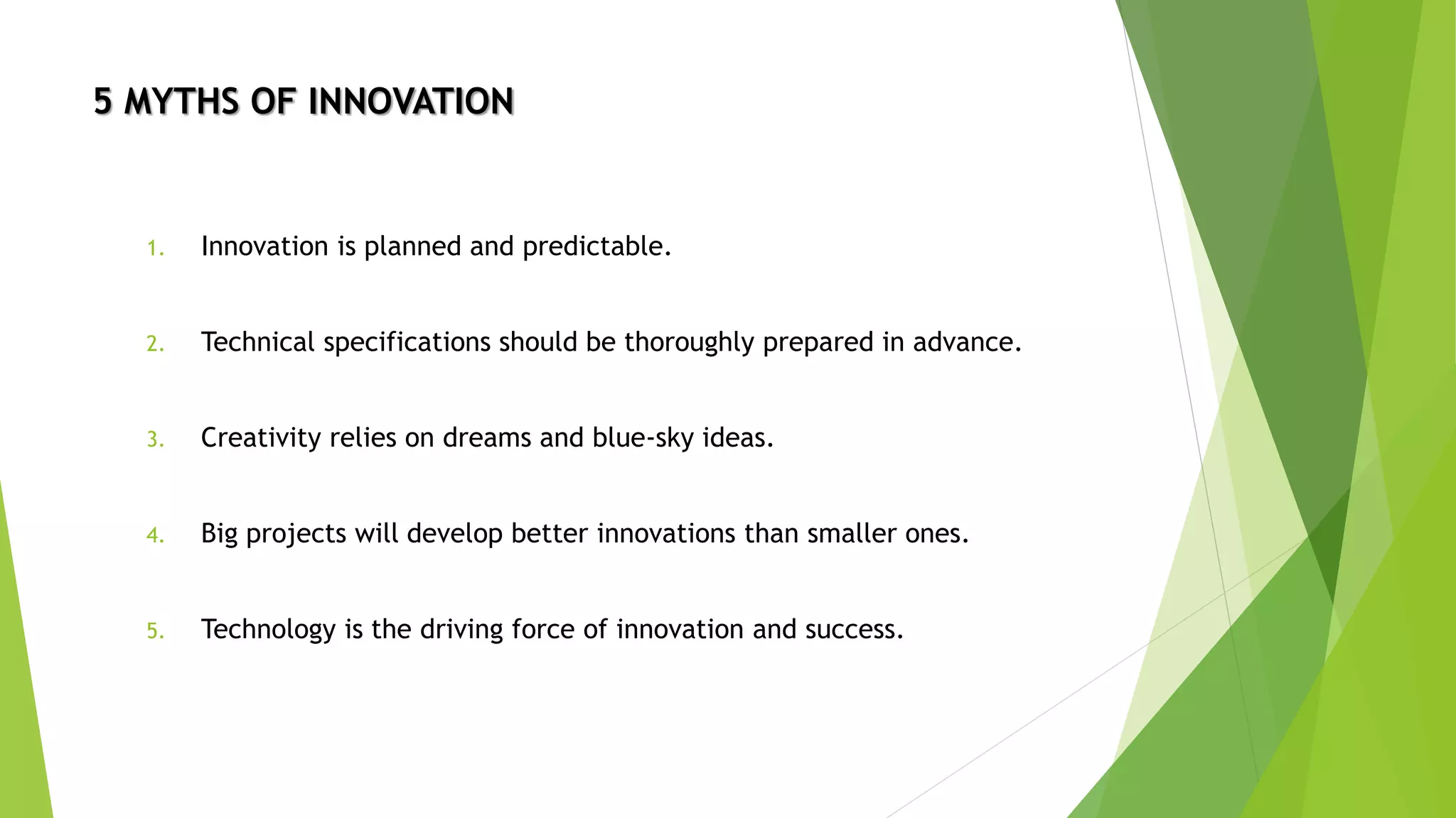 creativity and innovation in entrepreneurship | PPTX