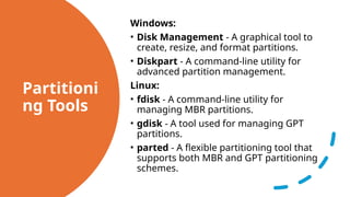 Module 4 - File Systems and Storage Management.pptx