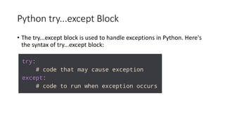Module 4 - Functions, Tuples, Dictionaries, Exceptions, and Data ...