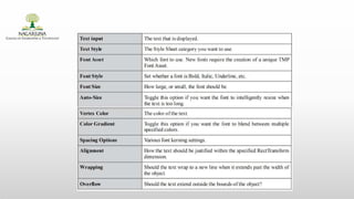 Comprehensive Guide to Designing Game User Interfaces with Unity | PPTX