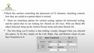 Comprehensive Guide to Designing Game User Interfaces with Unity | PPTX