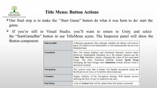 Comprehensive Guide to Designing Game User Interfaces with Unity | PPTX