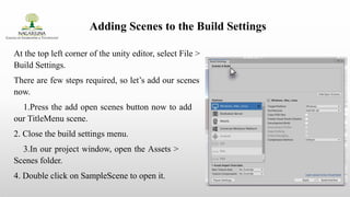 Comprehensive Guide to Designing Game User Interfaces with Unity | PPTX