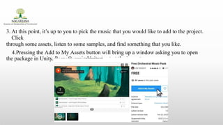 Comprehensive Guide to Designing Game User Interfaces with Unity | PPTX