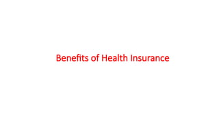 Module 4 - Health Insurance.pptx44444444 | PPTX
