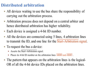 Distributed arbitration
 