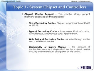 System Cache Controllers Module 4. motherboard. | PPT