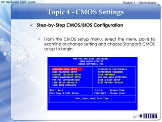 Module 4. motherboard. | PPT