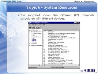Module 4. motherboard. | PPT
