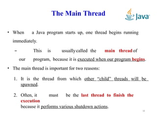 Module 4 - Part 4 - Multithreaded Programming.pptx