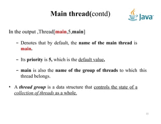 Module 4 - Part 4 - Multithreaded Programming.pptx