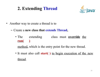 Module 4 - Part 4 - Multithreaded Programming.pptx