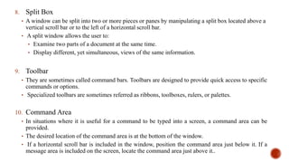 Split Box Ui User Interface Design-Module 4 Windows | PDF