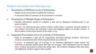 User Interface Design-Module 4 Windows | PDF