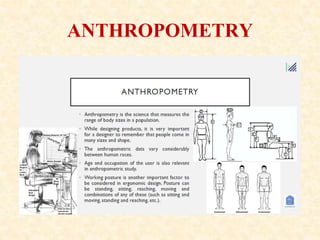 ANTHROPOMETRY
 