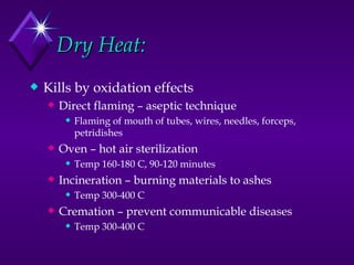 Module 4a sterilization & disinfection | PPT