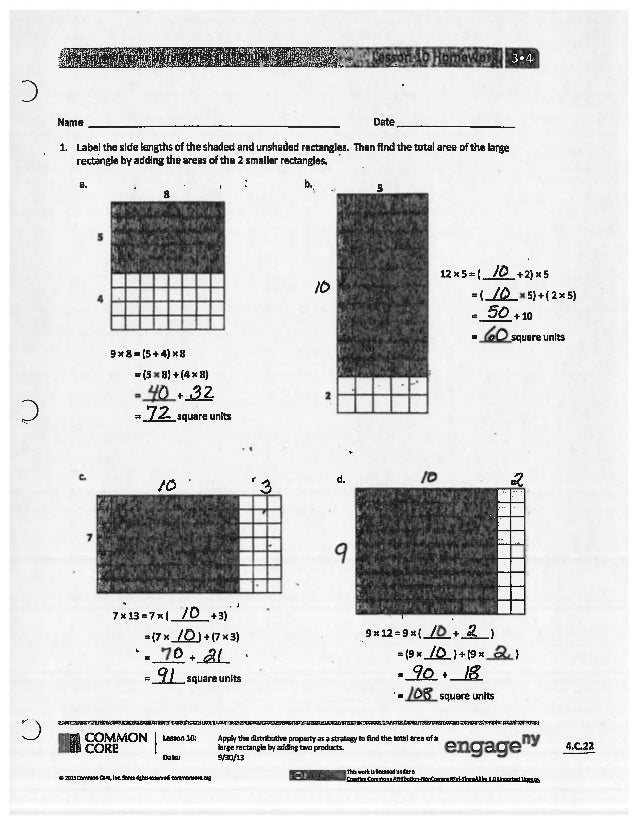 Module 4 answer key for homework