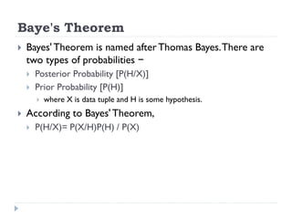 Module 4 bayes classification | PPT
