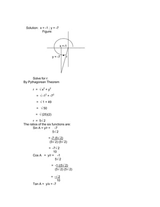 Module 4 circular functions | PDF | Physics | Science