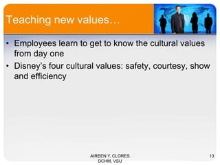 Hospitality Values Module 4 developing the hospitality culture | PPTX