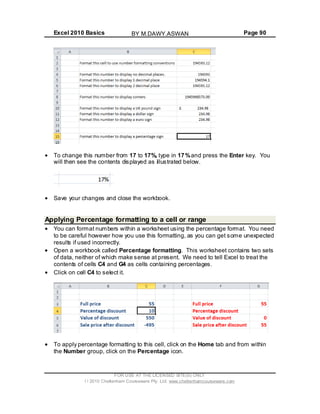 Module 4 excel2010 | PDF