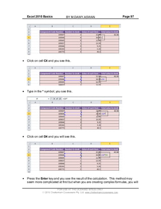 Module 4 excel2010 | PDF
