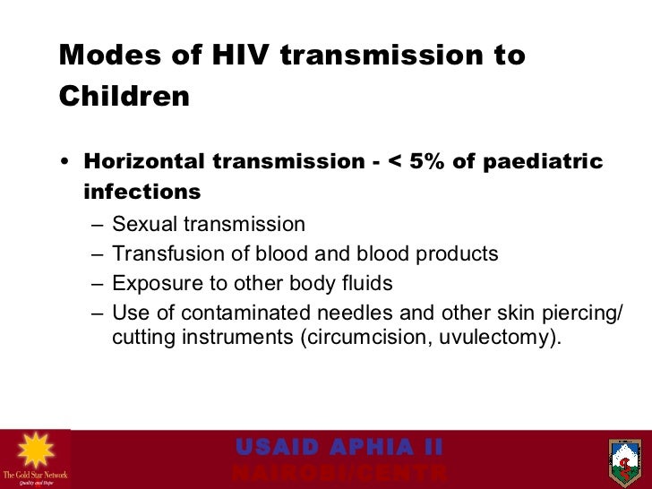 Module 4 hiv infection & art in children