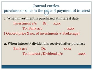 Module 4 investment accounts | PPT