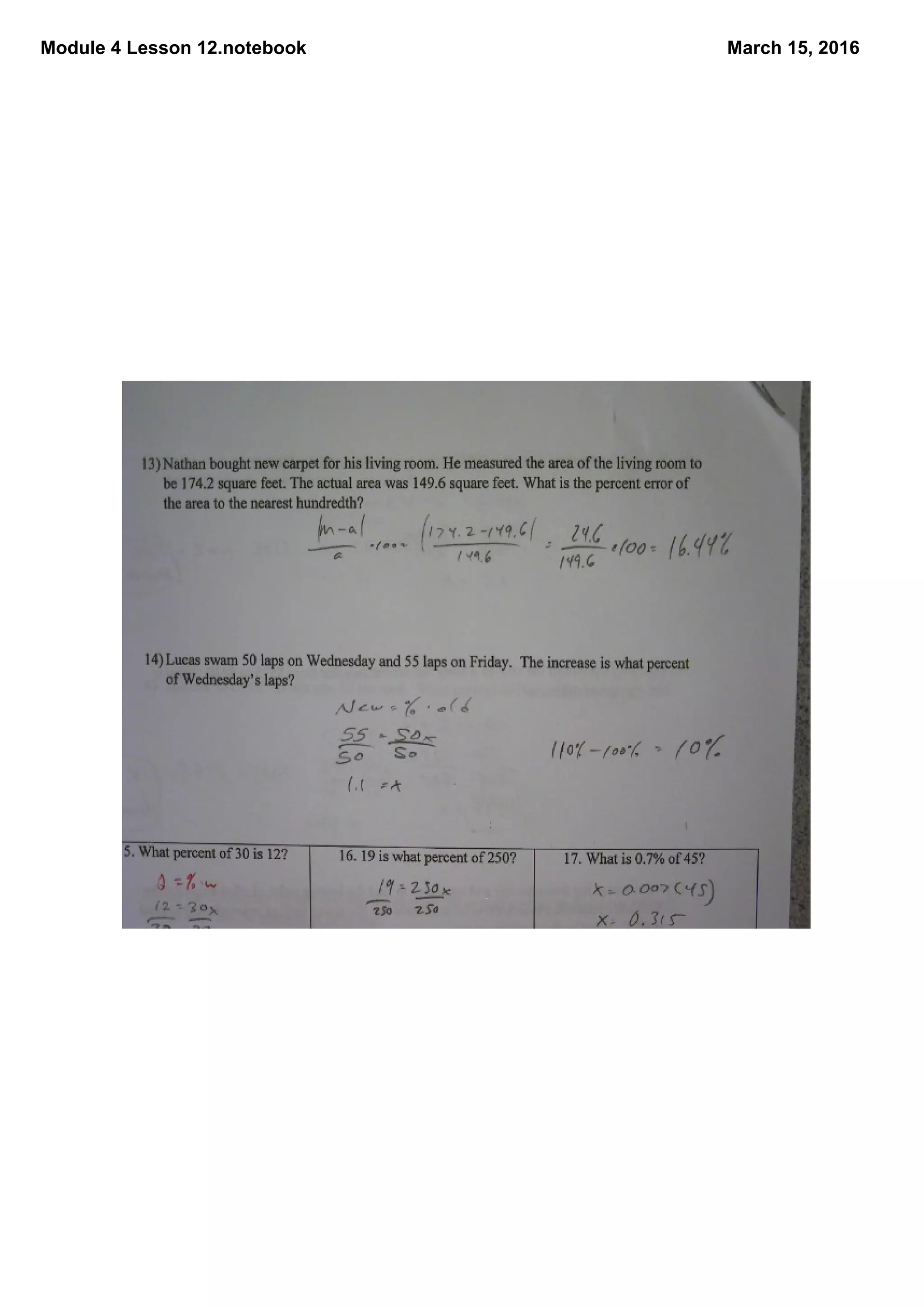 Module 4 Lesson 12.notebook March 15, 2016
 