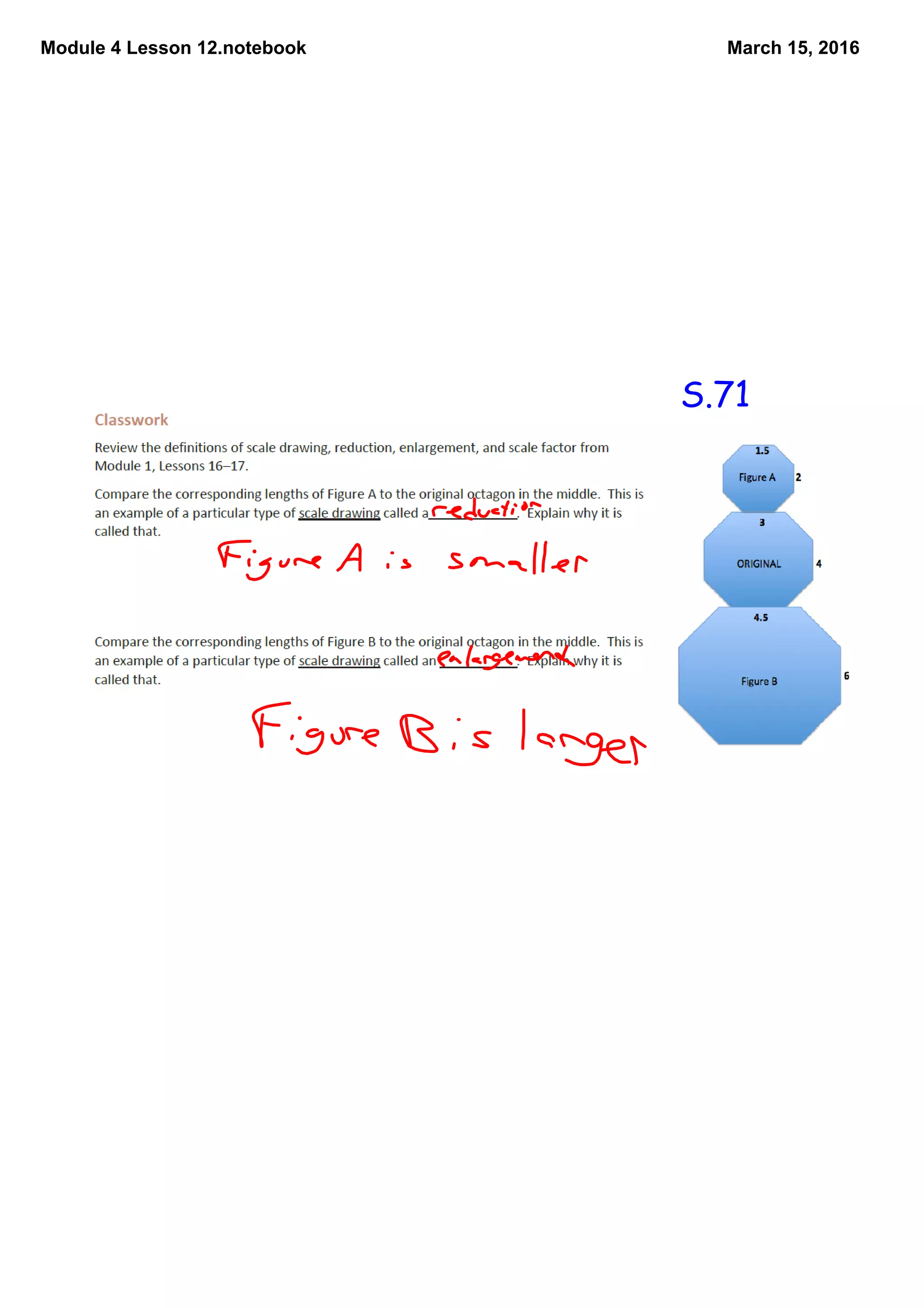 Module 4 Lesson 12.notebook March 15, 2016
S.71
 