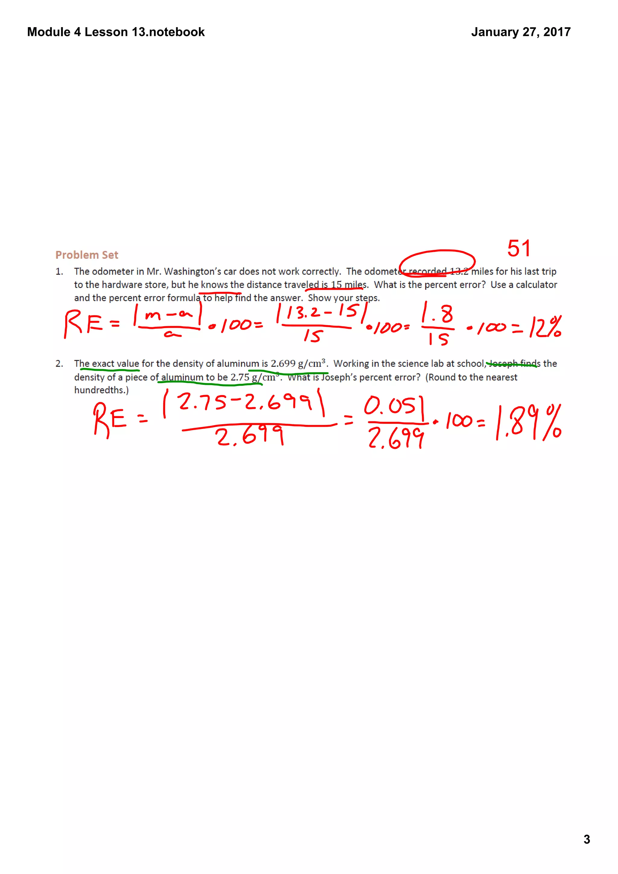 Module 4 Lesson 13.notebook
3
January 27, 2017
51
 