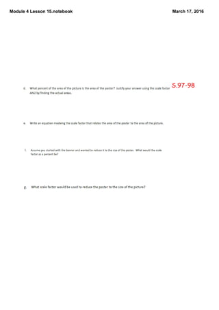 Module 4 Lesson 15.notebook March 17, 2016
S.97-98