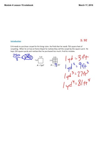 Module 4 Lesson 15.notebook March 17, 2016
S. 92