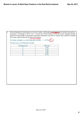 Module 4 lesson 32 | PDF