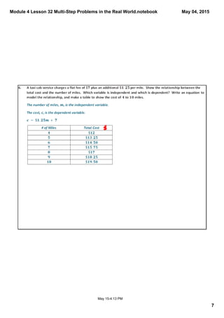 Module 4 lesson 32 | PDF
