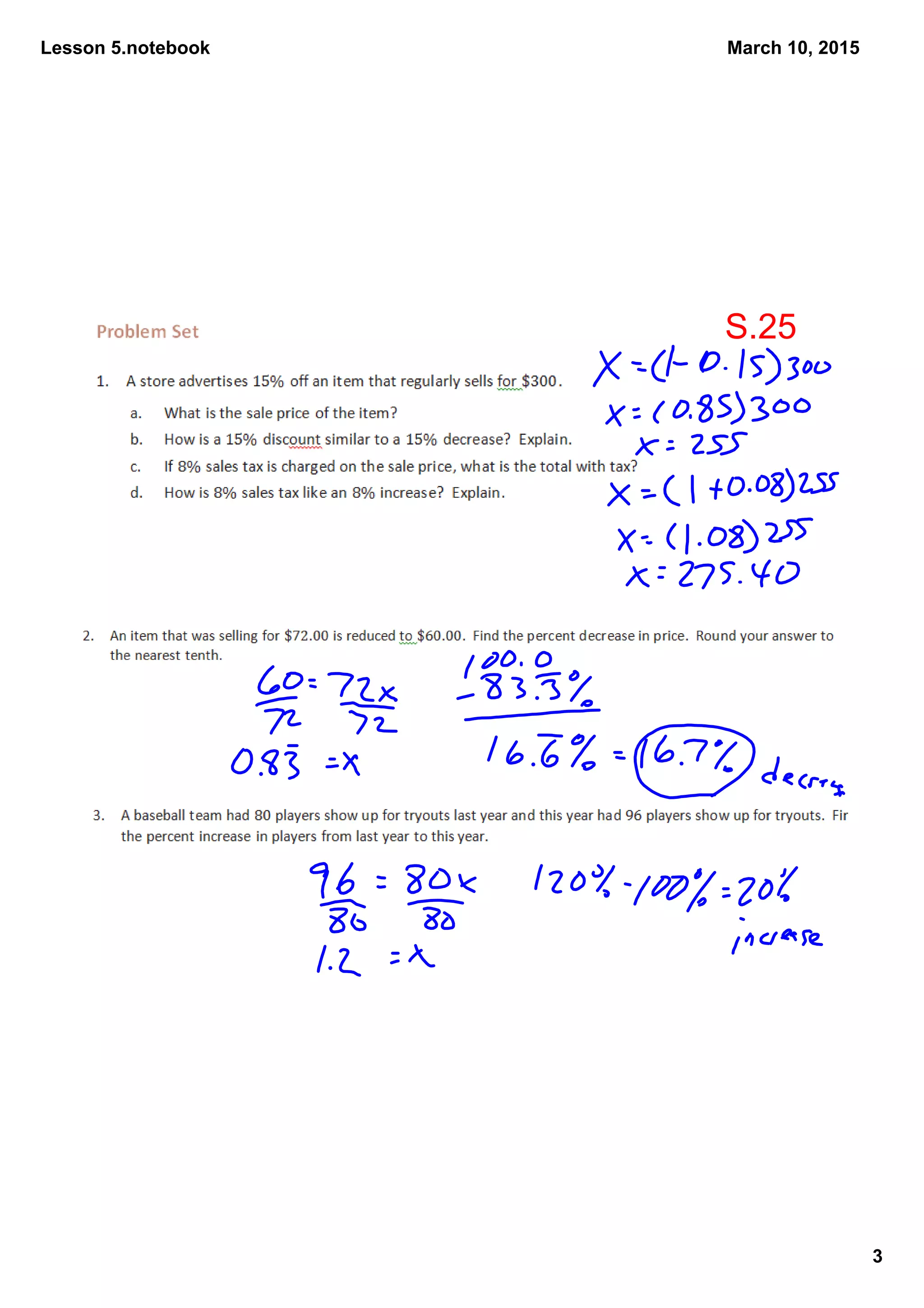 Lesson 5.notebook
3
March 10, 2015
S.25
 