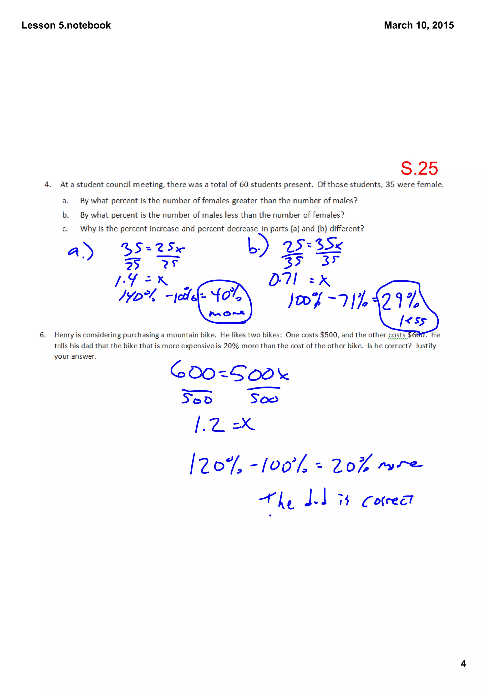 Lesson 5.notebook
4
March 10, 2015
S.25
 