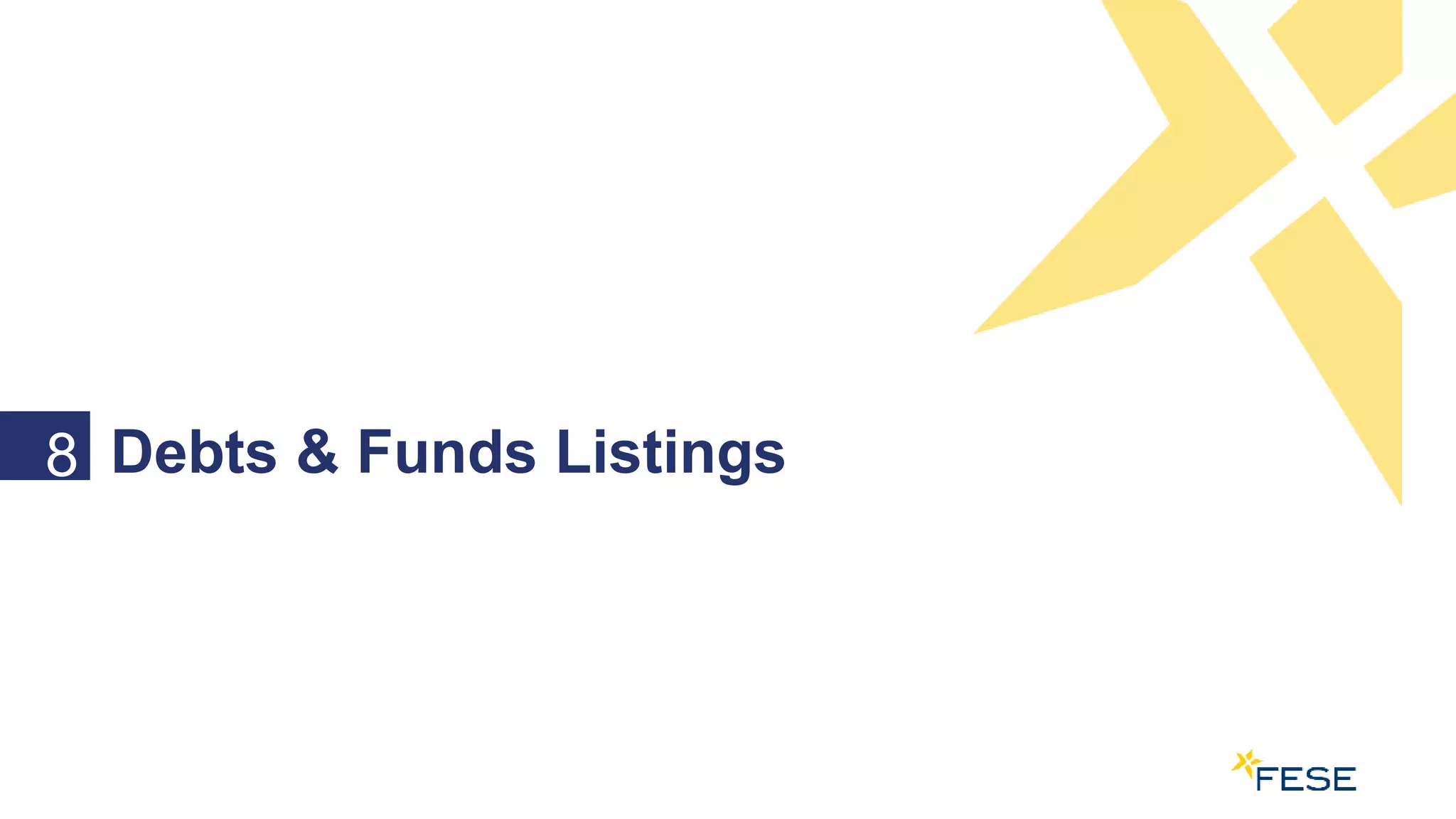 Debts & Funds Listings8
 